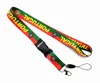 Världscupens landslagsnyckelringar Lanyard Neck -rem för ID -korthållare med svarta lanyards Office Neck Strings/Strap USB Camera DIY Telefon hängande slingor 2024