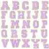 Notions 104Pcs Iron On Letters For Clothing Letteres Varsity Alphabet Chenille Adhesive Decorative Repair Embroidered Appliques Wit