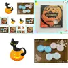 Glasögon tillbehör galna höga specifikationer halloween cosplay färg kontakt lagring fall förpackning box släpp leverans hälsa skönhet dhtlw