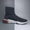 2023 Designer di marca di lusso Calzini con cuscino d'aria Scarpe Speed Trainer Sneaker Piattaforma alta Uomo Donna Scarpe sportive traspiranti