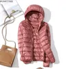 Piumino da donna Parka Plue Size Piumino d'anatra Piumino ultraleggero da donna Piumino Plus Cappotto da donna Giacca a vento Cappotti 231020