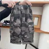 Hosen 2023 Herbst Kinder Casual Camouflage Hosen Jungen Und Mädchen Straße Multi Tasche Arbeitskleidung Lange Fracht