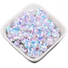 Notions Wholesale Mix Color 6Mm 3D Plum Flower Pvc Sequins Sewing Wedding Craft Embellishment Findings For Garments Diy Accessories