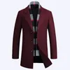 Hot selling new wool coat for men in autumn and winter