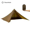 Tält och skyddsrum i vindar Stenbockar 2 person tält ultralätt vandring ryggsäck tält camping pyramid tält utomhus 15d ripstop nylon camp tält 231021