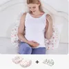 Maternity Pillows Cotton Waist Maternity Pillow For Pregnant Women Pregnancy Pillow U Full Body Pillows To Sleep Pregnancy Cushion Pad Products 231020