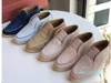 Scarpe eleganti da donna alte in pelle scamosciata di pecora importate a primavera