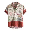 T-shirts pour hommes Hommes Chemise à manches longues Chemise en coton-lin Slim Casual Basic Tee Tops Robe à manches courtes pour