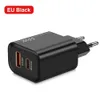 55W USB C充電器30W PD QC3.0 Quick Charge 3.0用のXiaomi SamsungタブレットモバイルプラグタイプCウォール高速充電アダプター