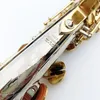 Made in Japan Yanagisa Sassofono soprano WO37 Chiave in nichel argentato con custodia Sax Strumento musicale soprano Bocchino Legatura Ance Collo Nave libera