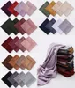 Etniska kläder 10st kvadrat satin hijab premium grossist halsduk malaysia sjal vanlig muslimska omslag mjuk turban pannband foulard