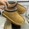 Slippers voor kinderen Babyschoenen Kastanjebont Slippers Schapenvacht Shearling Classic Ultra Mini Boot Wintermuiltjes Instappers Suède laarsjes