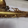 European high-end brown Bb Tenor saxophone drop B tone retro frosted gold-plated professional tenor sax instrument customization 00