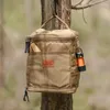 Sacs de rangement sac de Camping Portable Oxford tissu grande capacité cuisinière à gaz bidon Pot sac de transport panier de pique-nique MOLLE