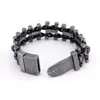 Charm-Armbänder, einfache Mode, Gothic, Punk, Metall, kleiner Totenkopf-Armband, Herren, erfolgreiche Menschen, Sport, Freizeit, Auto, Gehen, Handgelenk-Accessoires