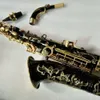 Üst düzey EB ayarlanmış Yanagis Alto Saksafon A-991 Nikel Kaplama Siyah Vücut Altın Anahtarlar Japon zanaat yapımı caz enstrümanı Alto Sax