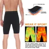 Bel karın şekillendiricisi sauna ter pantolon erkekler için termo şort sıkıştırma Hight Cand Taytlar Spor Salonu Polimer Boksör Egzersiz Fitness Fitness Anti-Slip Shaper 231021