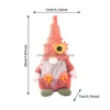 Fall Gnome Autumn Pumpkin Sunflower Swedish Dwarf Thanksgiving Day Gift Chilmy Decor Onaments Home Decorations Re DHHDQ