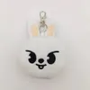 Plush Keychains 8st Skzoo Toys Keychain Accessories Pendant Stray Kids Stuffed Dolls Kawaii Cartoon Animals Fans Gift 231020