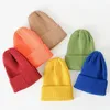 Breite Krempe Hüte Bucket Beanie Winter für Frauen Männer Jungen Mädchen Häkeln Skullies Hut Einfarbig Unisex Herbst Gestrickte Beanies Caps Wild Zubehör 231020