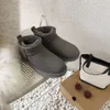 Nieuwe korte laarzen dames snowboots Tasman korte laarzen kastanje klassiek populaire dames platte pluche laarzen herfst en winter zeer geschikt om te dragen ontwerp maat 35-42