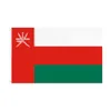 3x5fts 90x150cm Sultanat av Oman Sultan från Oman Flag Banner Polyester Banner för inomhusut utomhusdekoration direkt fabriks grossist