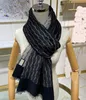шарф Классический дизайнерский теплый шарф Мужская и женская зимняя большая шаль