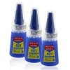 Nail Treatments 5 PCS/lot BYB Professional Nail Glue 20g 401 Bond Glue For Acrylic Nail Art Tips Decoration Tool 231020