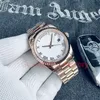 Zegarki modowe męski zegarek dla damskich zegarków designerskich zegarków 36 mm i 40 mm auto ruch prezydencka bransoletka szafirowa szklana zegar na rękę Montres de lukse aaa