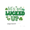 Notions St. Patricks Day Iron On Transfer Cutees Decalques Apliques Adesivos Para Camisetas Saco de Roupas Travesseiro Ers Decorações Diy Drop De