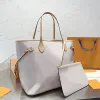 Designertas Tote Boodschappentas met grote capaciteit Dames Schouder Lakleer Mode Letters Rits Portemonnee Effen 40156