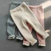 Jeans chauds en cachemire pour filles, vêtements d'automne et d'hiver pour enfants, pantalons en velours, Leggings en coton, 231020