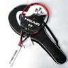 Squash Racquets Professioneller Kopf -Tennis -Schläger Erwachsener Full Carbon Training Tenis Padel Einschläger Saitentasche Ultra leichte Raquete de 231020