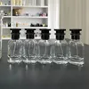 Butelka perfum 5pcs 30 ml perfum butelek spray o wysokiej klasy szklane przenośne przenośne podróż do perfum butelka pusta pojemniki próbka rozdzielacz butelek 231020