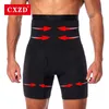 Taille Tummy Shaper CXZD Mannen Tummy Controle Shorts Body Shaper Compressie Hoge Taille Trainer Buik Tummy Controle Afslanken Shapewear Boxer ondergoed 231021