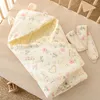 Blankets Baby Cover Swaddles Quilt Children Infant Cotton Muslin Blanket With Pattern For Wraps