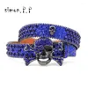 Belts Skull Rhinestone Western Diamond Crystal Studded Genuine Leather Y2K Cowgirl Cowboy For Women Men Jeans