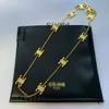 2023 CELI Designer Hanger ketting Klassiek hart Letter Volledige diamanten ketting dames Arc de Triomphe Kettingen 18K vergulde Luxe mode-verlovingssieraden