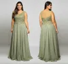 Deslumbrante e plus size renda mãe baile vestidos