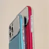 Mobiele telefoon hoesjes Luxe schattig snoepkleurig zacht hoesje voor iPhone 15 14 Pro Max 13 11 12 Cameralens Beschermend schokbestendig siliconen hoesje 231021