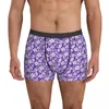 Onderbroeken Ditsy bloemen ondergoed blauwe bloemen afdrukken boxershorts kwaliteit mannen grappige boxer kort cadeau idee