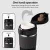 Mugs Insulated Coffee Travel Mug Double Wall Leak-Proof Thermos Vacuum Reusable Stainless Steel Tumbler 450ML Black 231020