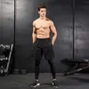 Kadın Pantolonun Erkek Sıkıştırma Erkek Tayt Taytları Çalışmak İçin Salon Spor Fitness Hızlı Kuru Joggings Egzersiz Siyah Pantolon 231020