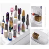 Nail Manicure Set 10 30 Holes Art Drill Storage Box Slipning Polish Head Bit Holder Display Bits Organizer Stand 231020