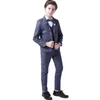 Suits Top Quality Boys Formal Suit Ceremony Wedding Campus Student Tuxedo Dress Gentleman Kids Costume Children's Blazer Clothing Set 231020