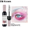 Mascara Wine Bottle 4D Silk Fiber Eyelash Waterproof Fast Dry Eyelashes Curls Extension Makeup Blue Ink 231020