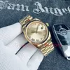 Zegarki modowe męski zegarek dla damskich zegarków designerskich zegarków 36 mm i 40 mm auto ruch prezydencka bransoletka szafirowa szklana zegar na rękę Montres de lukse aaa