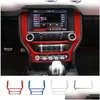 Other Interior Accessories Car Dashboard Gps Frame Panel Decoration Ers Abs For Ford Mustang - Styling Drop Delivery Mobiles Motorcyc Dhpkf