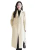 Women's Wool Blend's Coat Jackets Elegant Long Classic Overcoat Warmness Autumn Especially Winter Single Fashion Jacket Coats 231020