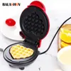 Other Kitchen Tools Mini Electric Waffles Maker Bubble Egg Cake Oven Breakfast Love Heart Shaped Waffle Maker Cooking Appliance 220V EU Plug 231021